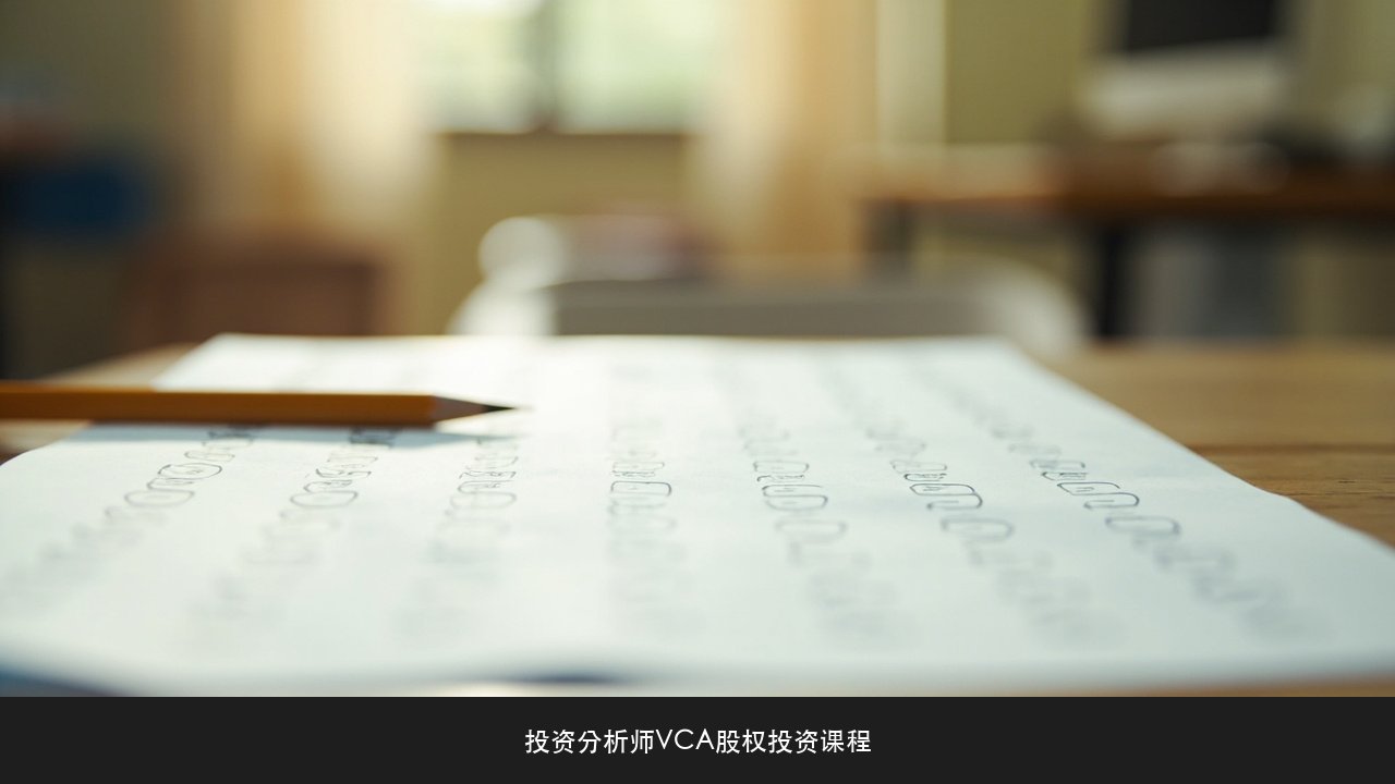 VCA考试怎么准备才能一次通过?投资分析师VCA课程备考方法与节奏课题