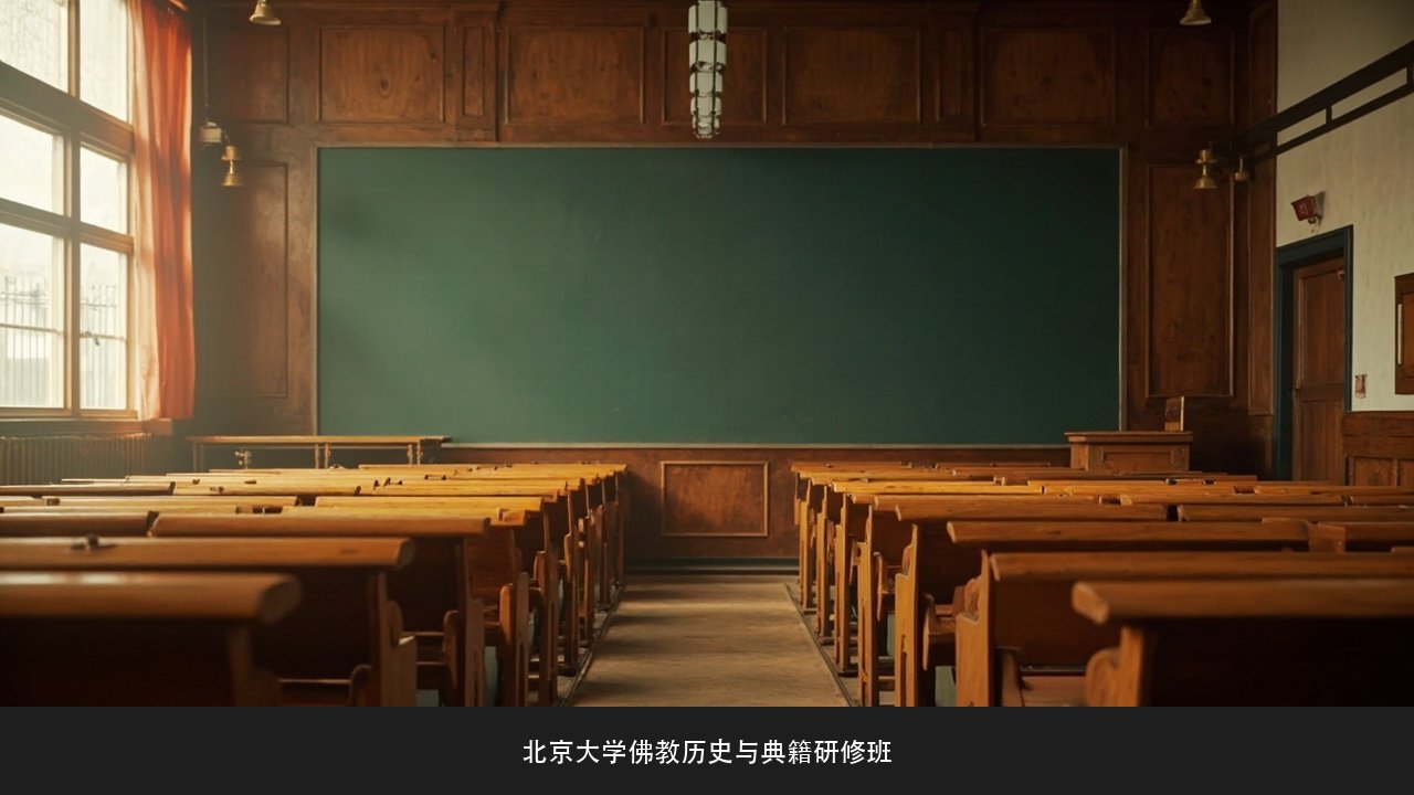 报研修班之前为什么要看师资背景?北京大学佛教历史与典籍研修班师资构成课题
