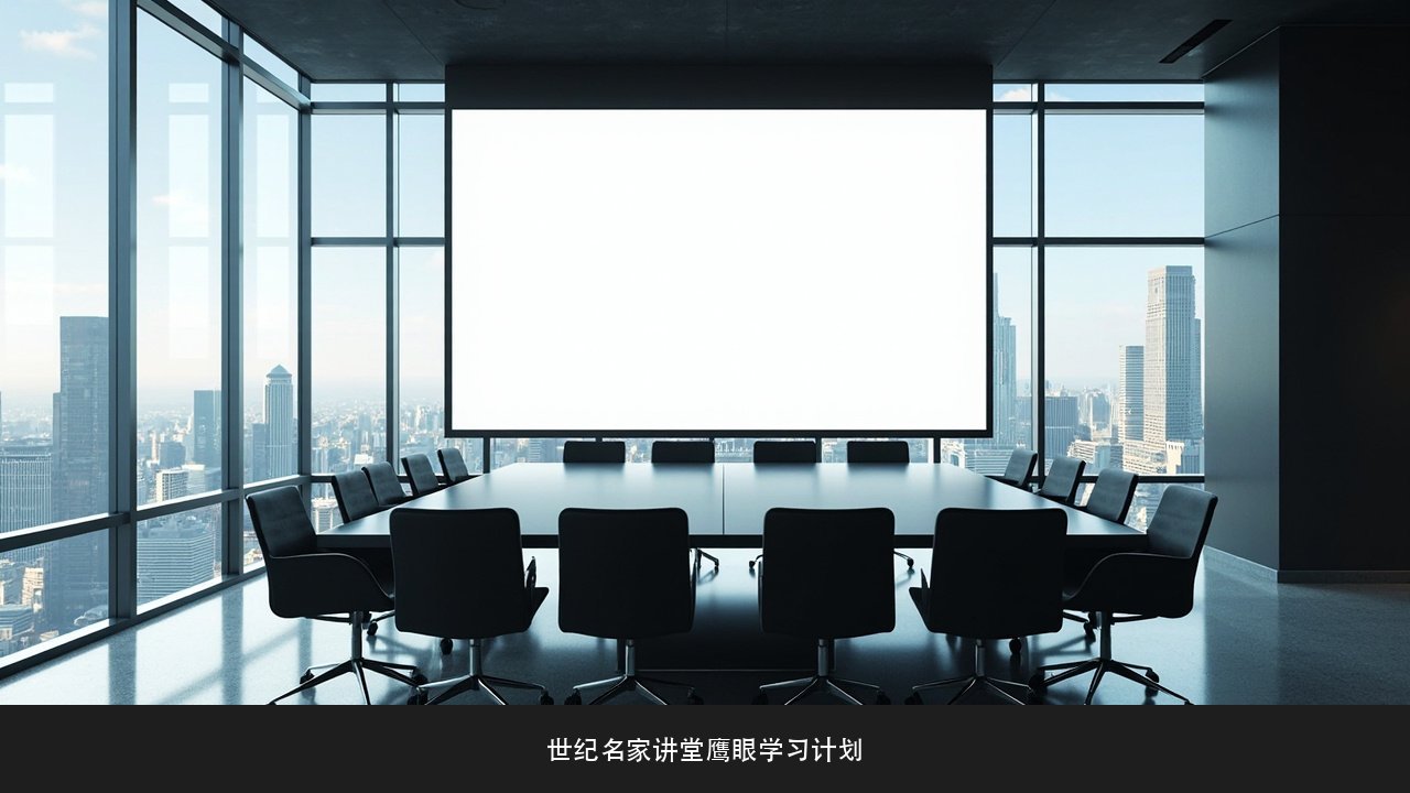 企业开会分析宏观形势总是流于表面怎么办?世纪名家讲堂鹰眼学习计划形势研判课题