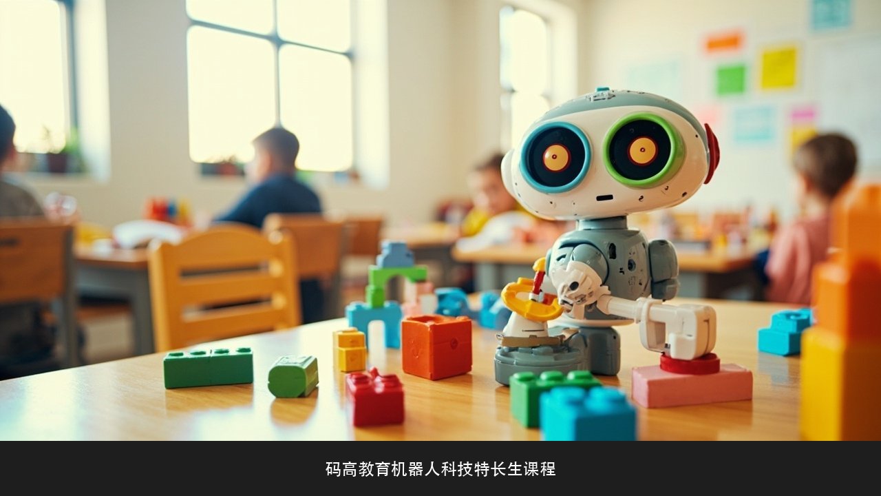 孩子对科技感兴趣但坐不住怎么学?码高教育机器人科技特长生课程专注力养成课题