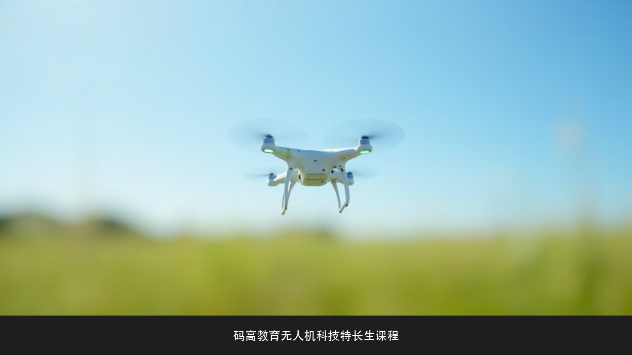 女孩子学无人机航模合适吗?码高教育无人机科技特长生课程兴趣门槛课题