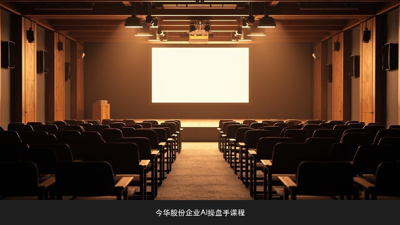 AI课听完还是不会用怎么办?今华股份企业AI操盘手落地顺序课题