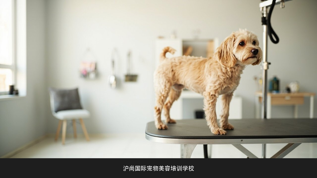 被狗咬过的人还能学宠物美容吗？沪尚国际宠物美容培训学校控犬安全课题