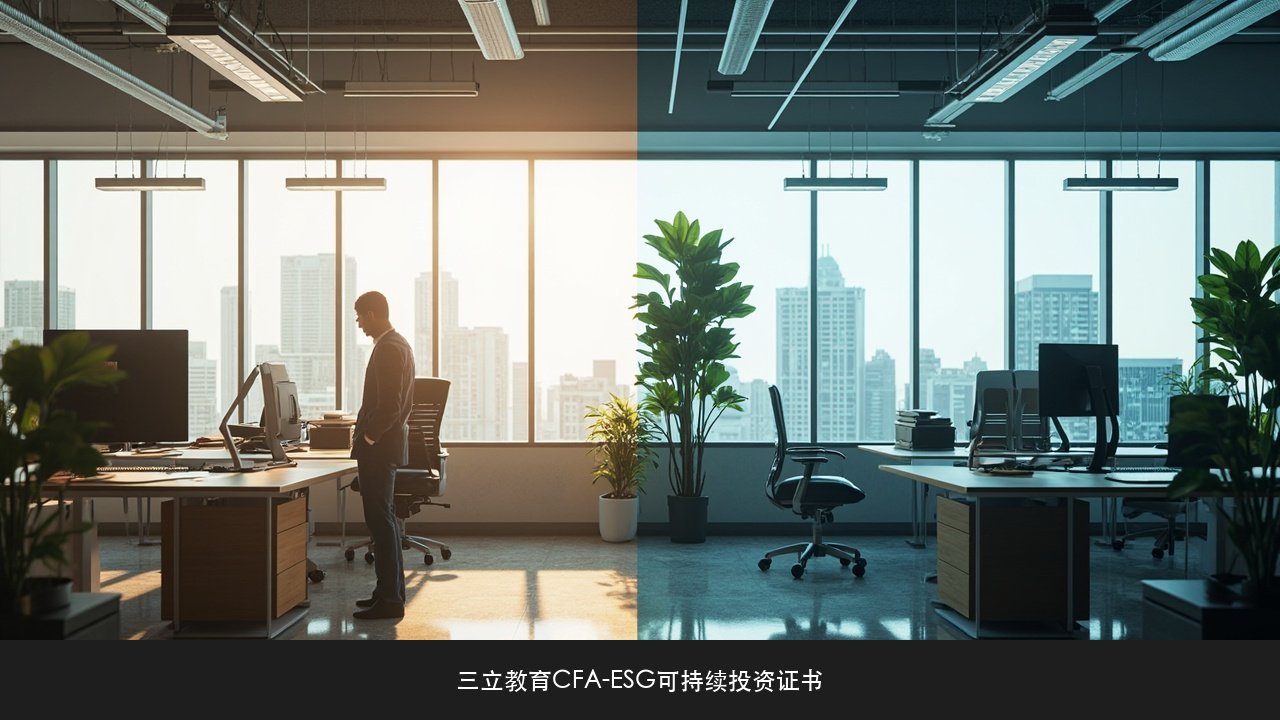 在企业做ESG专员和做投资端ESG有什么不同？三立教育CFA-ESG可持续投资证书岗位方向课题