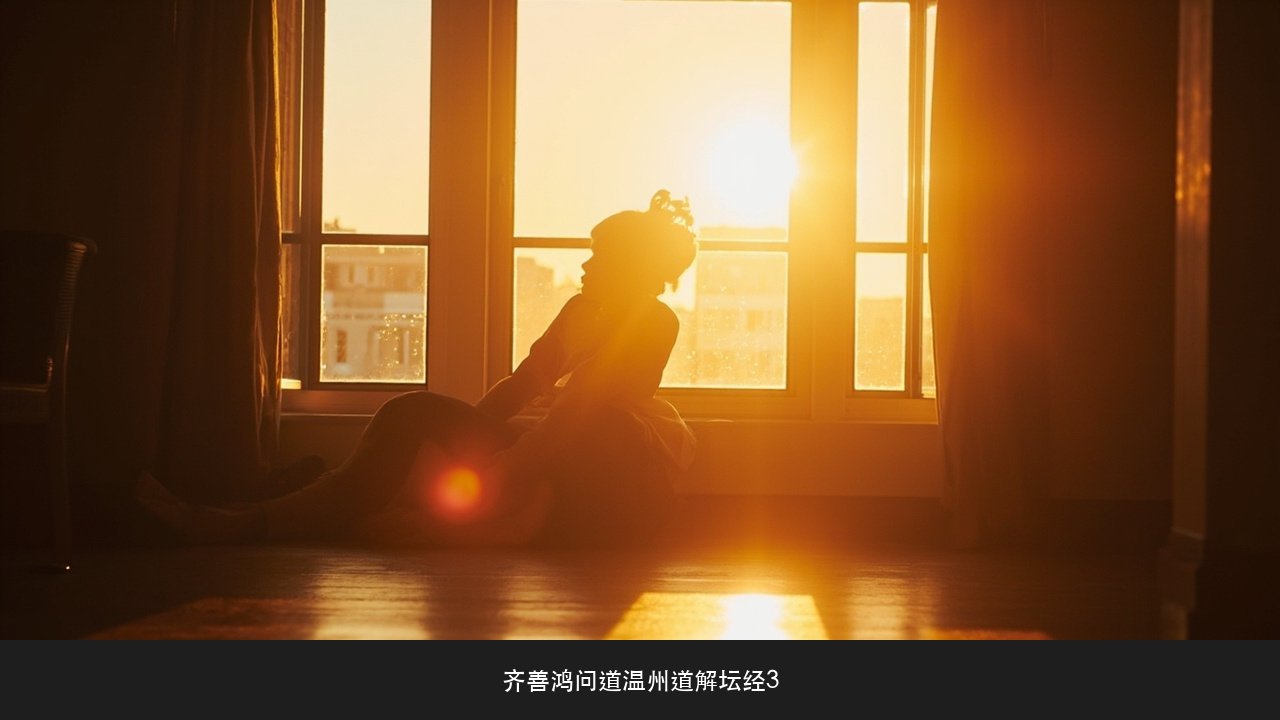 道家养生功难不难学,身体一般的人能跟上吗?齐善鸿道解坛经3晨课体感课题