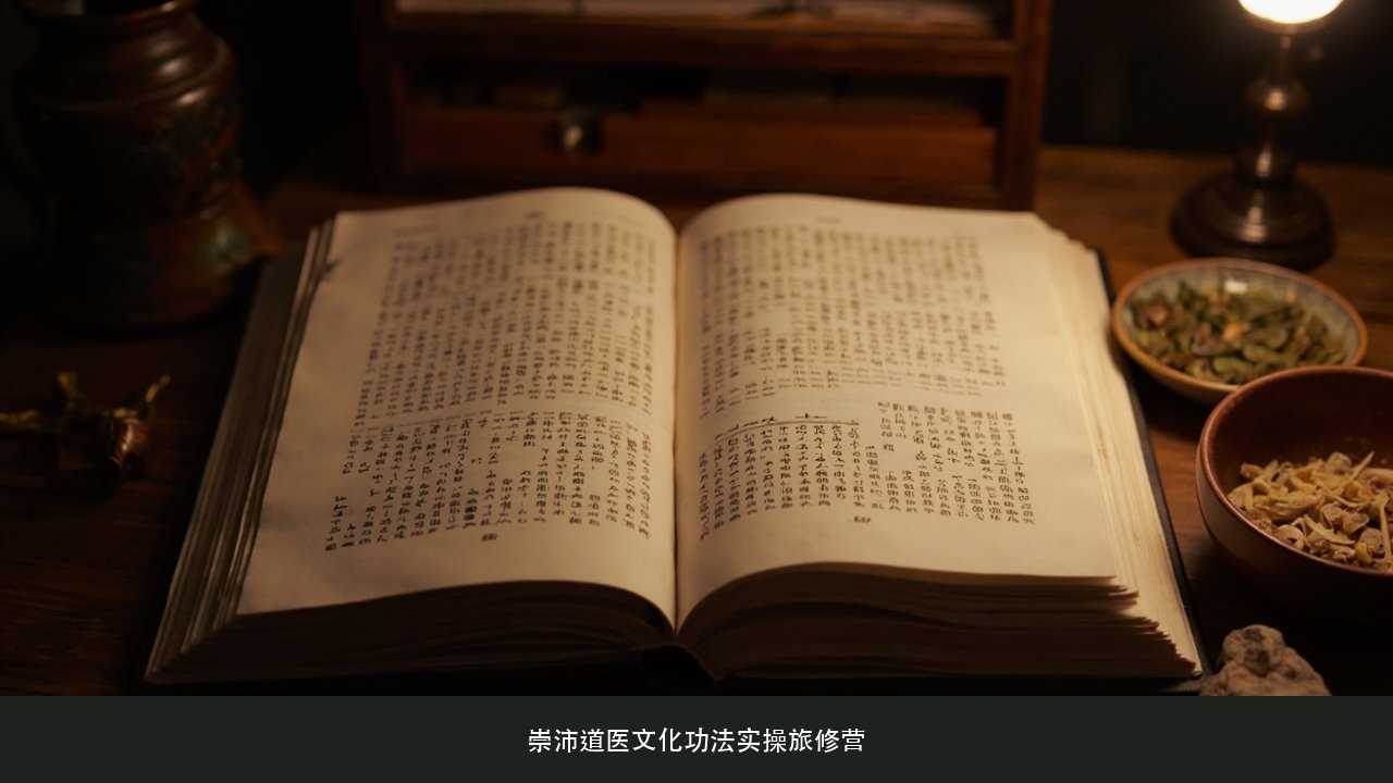 道医和中医到底差在哪,崇沛课上讲的