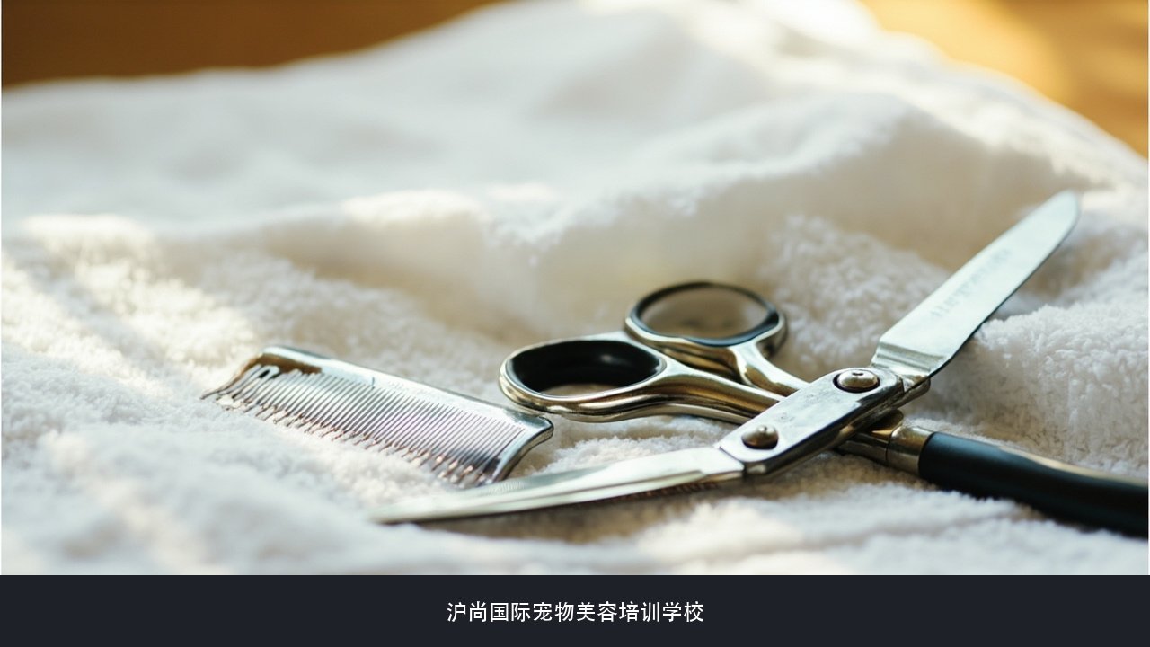 学校练习用的犬只从哪来,自己家的狗能带来练手吗?沪尚国际宠物美容培训学校练习犬课题