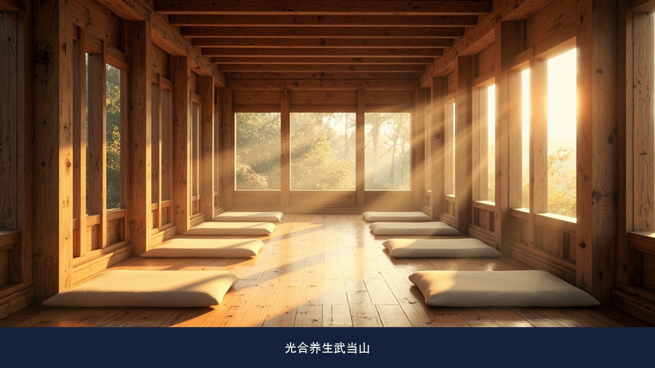 若水、卞穗之、悠然三位老师的专长分别落在哪一段课程？光合养生武当山七天秘境高端净化之旅师资课题