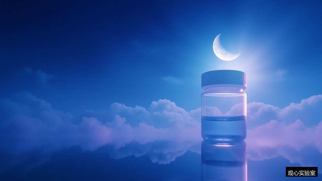 褪黑素能治失眠吗?观心实验室睡眠一纸禅讲清助眠补剂的能与不能
