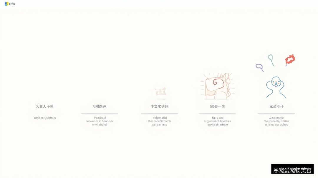 宠物美容师培训有哪些班型?恩宠爱C级到A级课程体系全解析