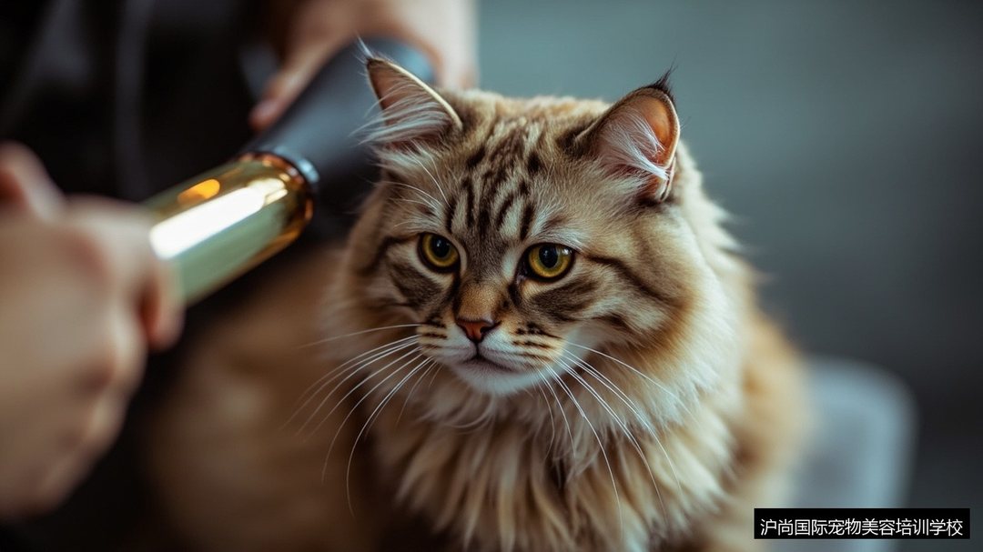 赛级猫咪洗护和普通猫咪洗护有什么区别?沪尚B+全能专业班详解