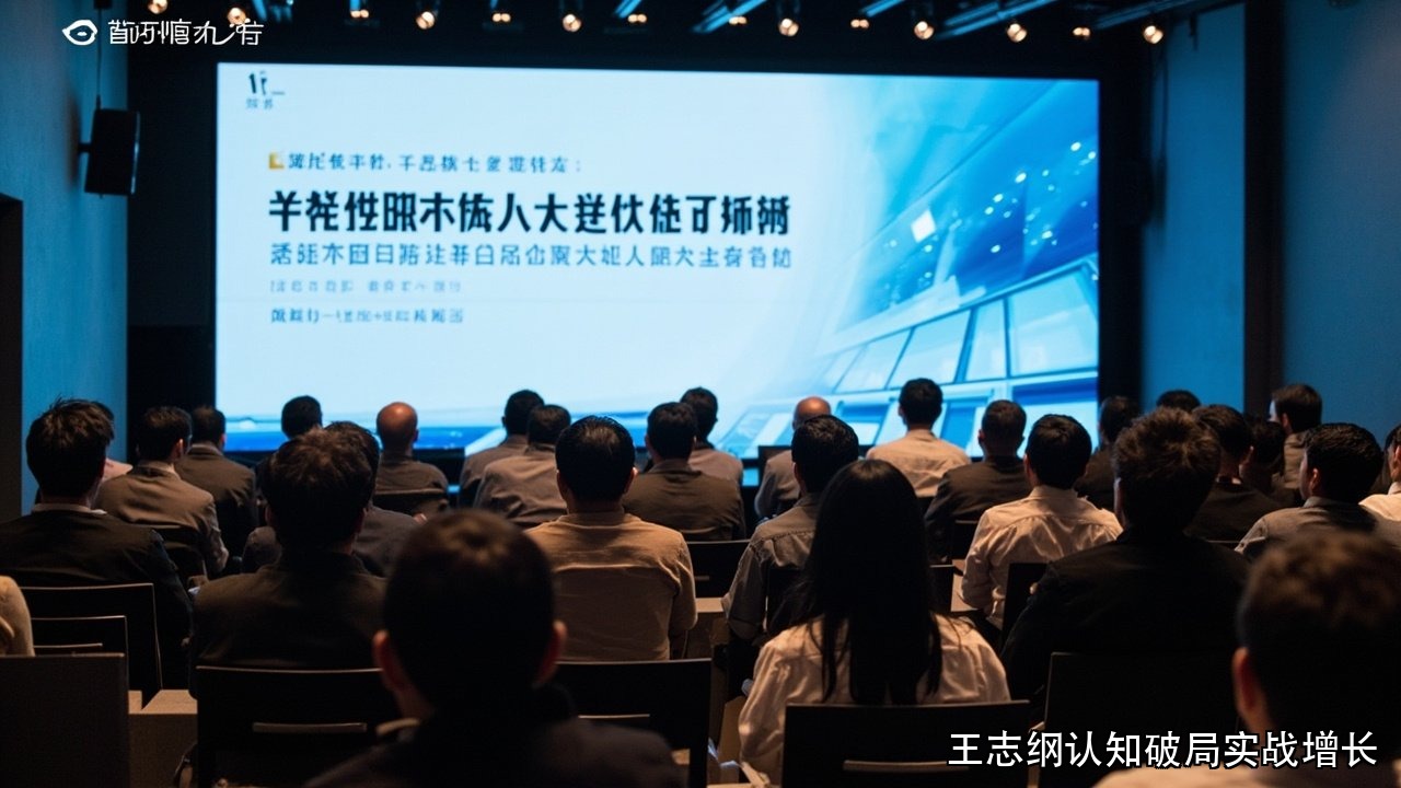 王志纲认知破局实战增长讲新商机吗?趋势下的新商机与黄金赛道详解