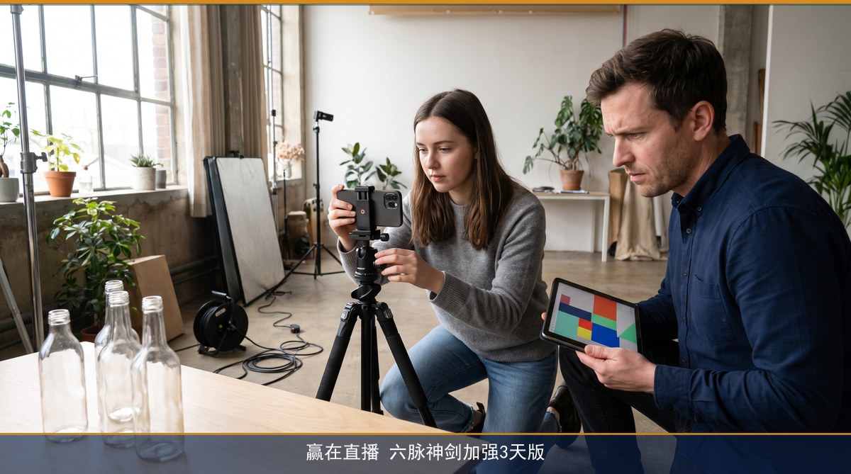 短视频脚本照着拍也没人看完？黄博赢在直播课讲内容剑的节奏和钩子