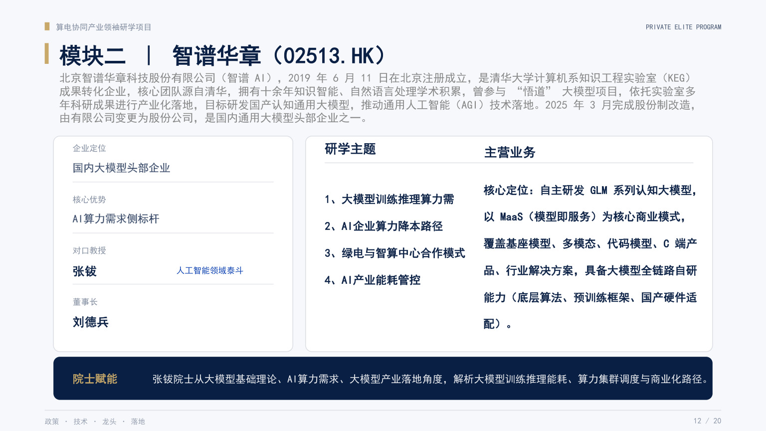 算电产业领袖研学班