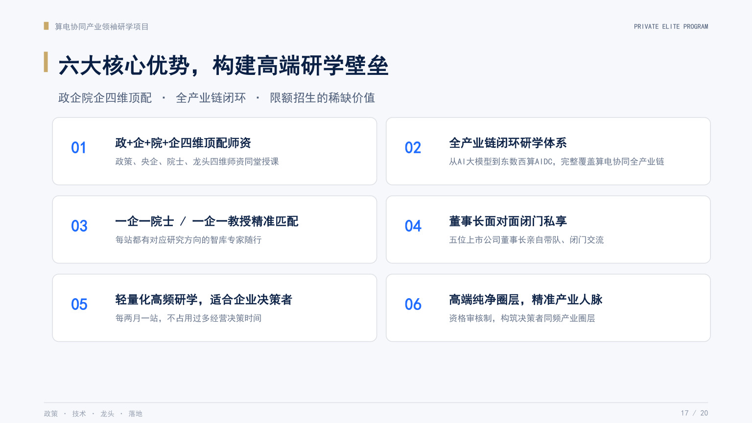 算电产业领袖研学班