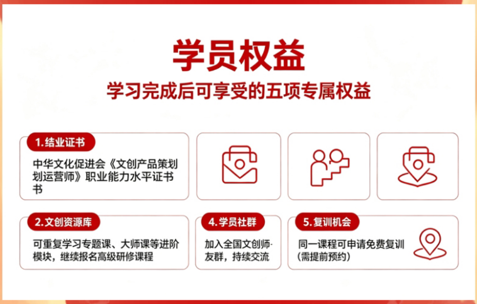 文创产品策划运营师职业能力培训课程