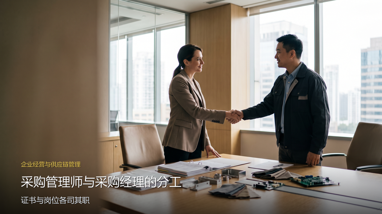 采购管理师和采购经理有什么区别——暨南大学采购研修班对两类岗位分别怎么教
