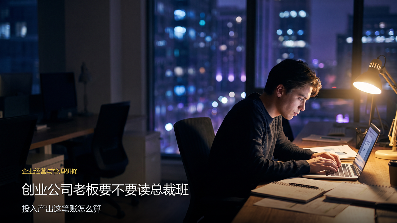 创业公司老板要不要读总裁班——暨南大学总裁班的投入产出怎么算