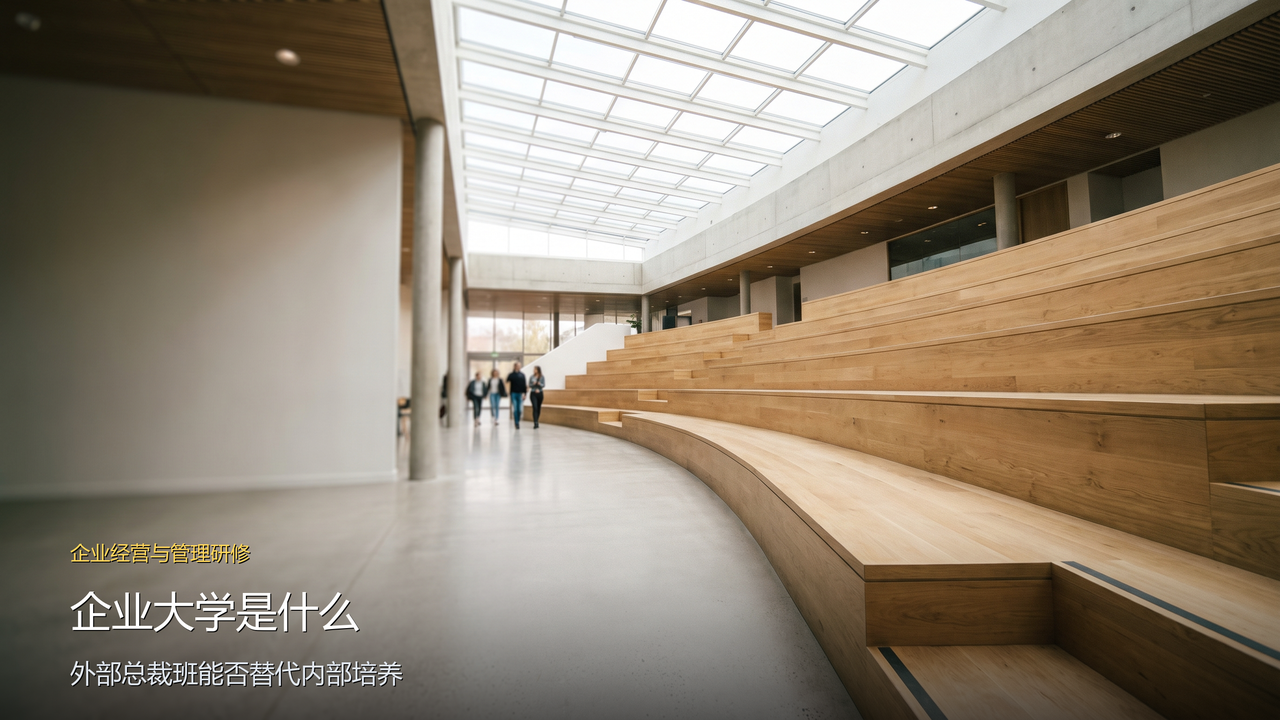 企业大学是什么——暨南大学总裁班能不能替代企业内部大学的培养功能