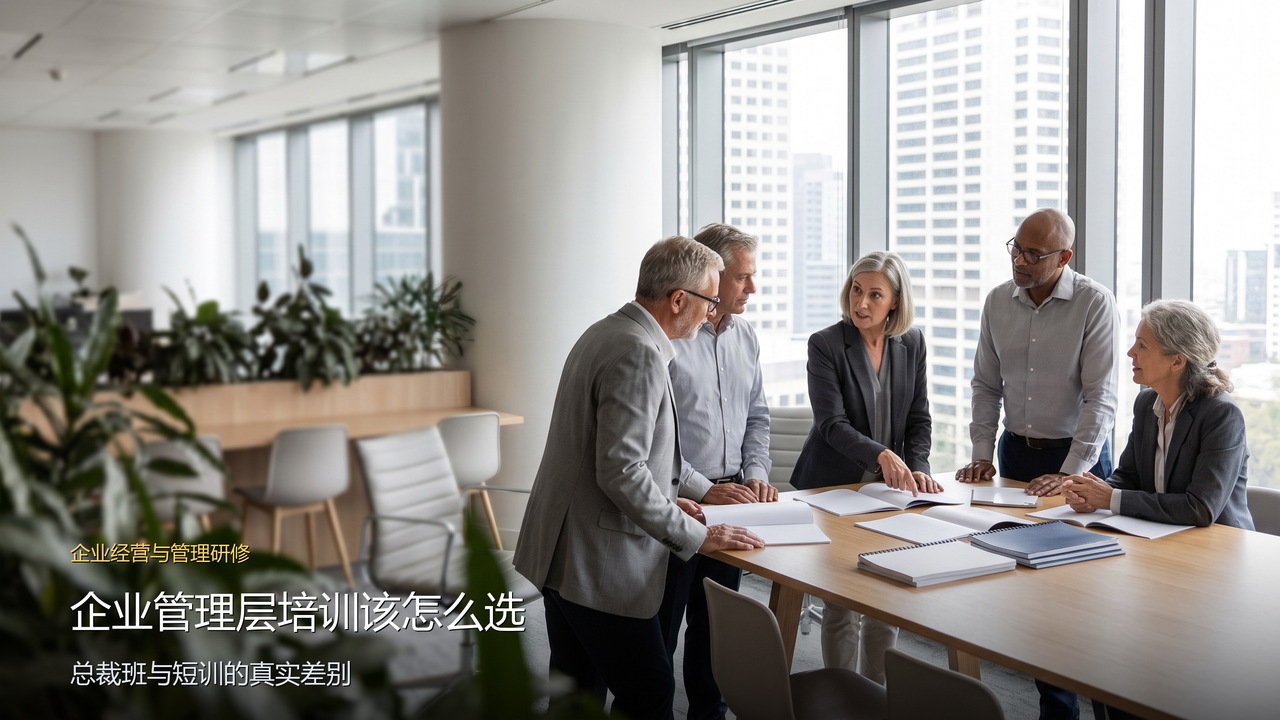 企业管理层培训该怎么选——暨南大学总裁班与中高管课程的真实差别