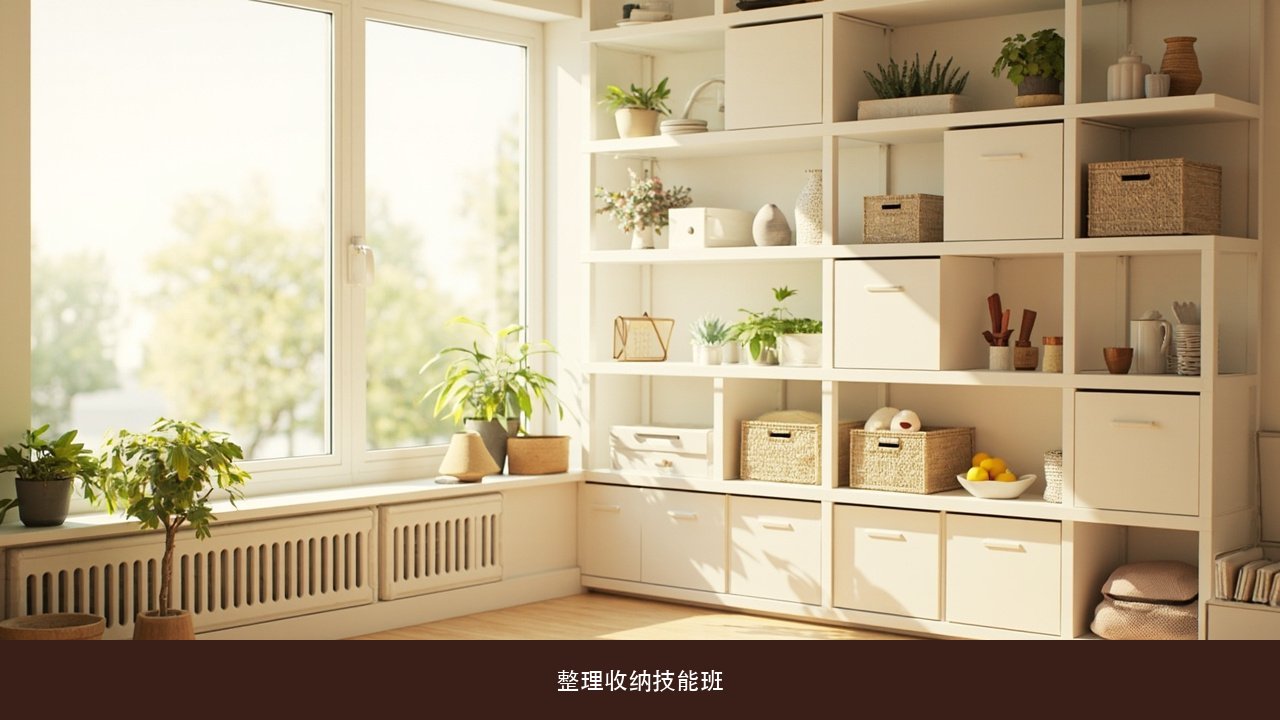 报留存道整理收纳技能班送的300+元收纳用品礼包,怎么用在练习里?