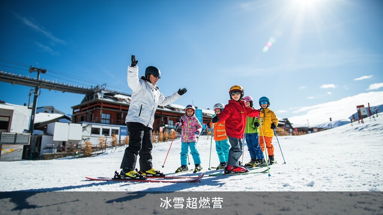 UYoung青少年营地冰雪超燃营北京渔阳站,零基础孩子第一次滑雪能跟上吗