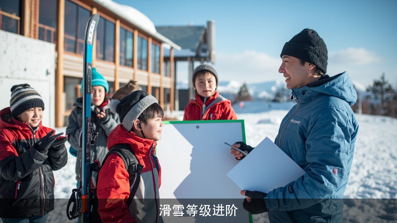 孩子学完UYoung冰雪营的1-9级课程,一个雪季下来能到什么等级