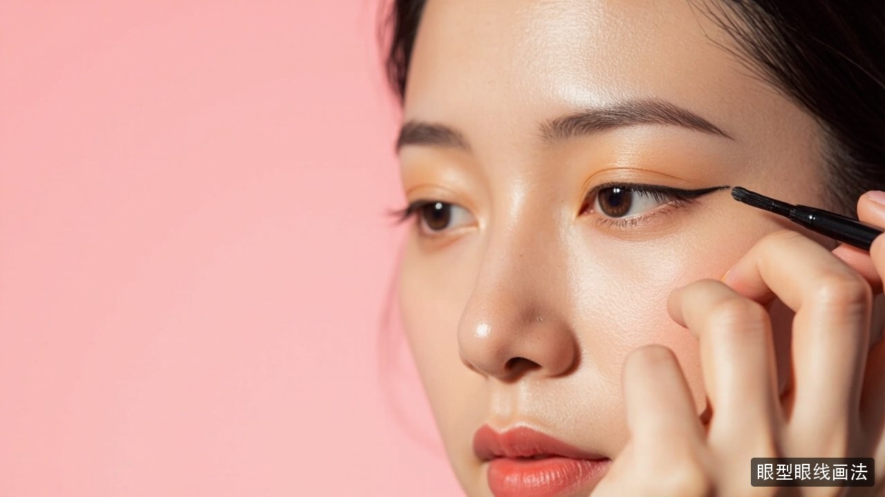 内双和外双眼线怎么画,风时形象化妆基础班的眼型画法怎么练