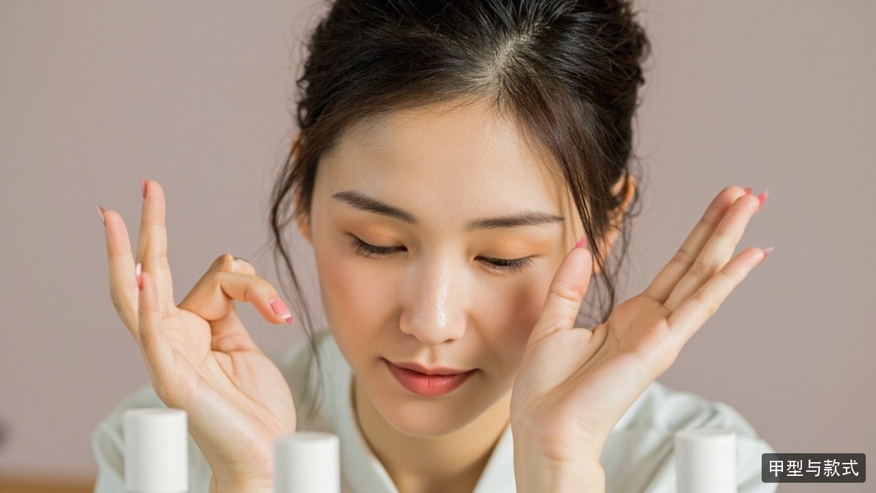 手指短适合什么甲型,风时形象美甲班的甲型分析和款式搭配怎么学