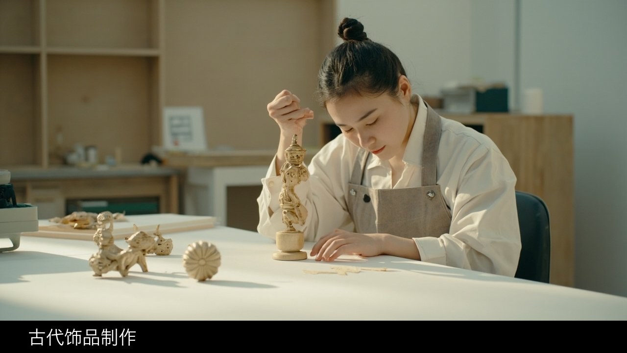 簪花钗子步摇怎么上手?秦芳影视化妆培训学院影视人物全能班的古代饰品课