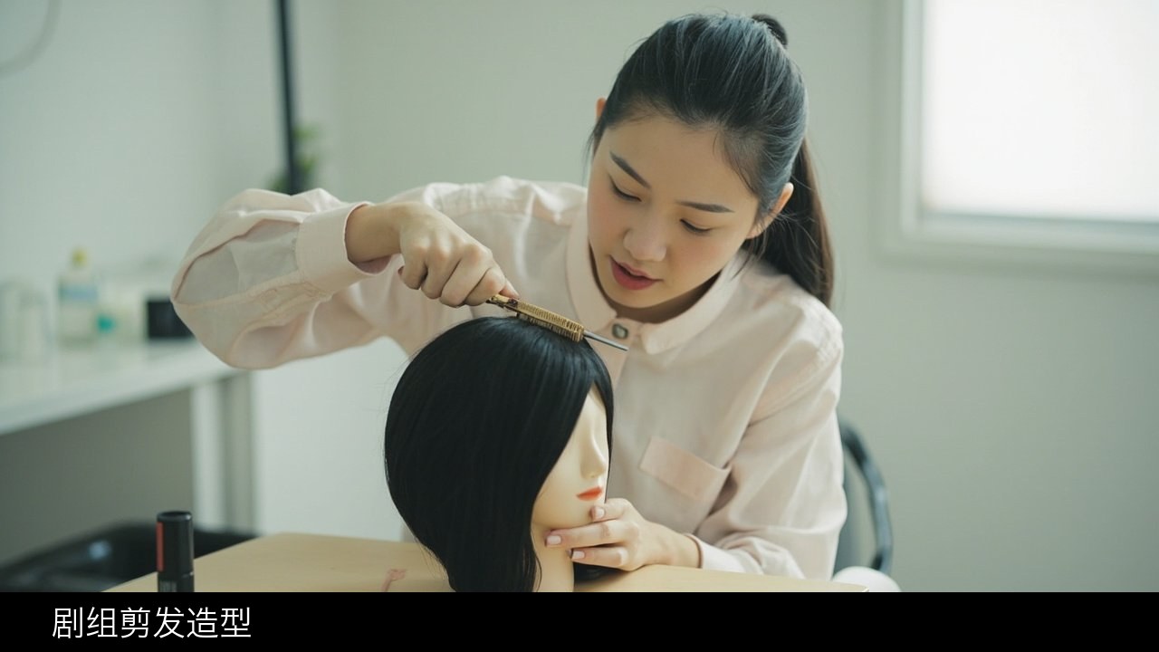 剧组接戏发型怎么衔接?秦芳影视化妆培训学院影视人物全能班的剪发造型课讲什么