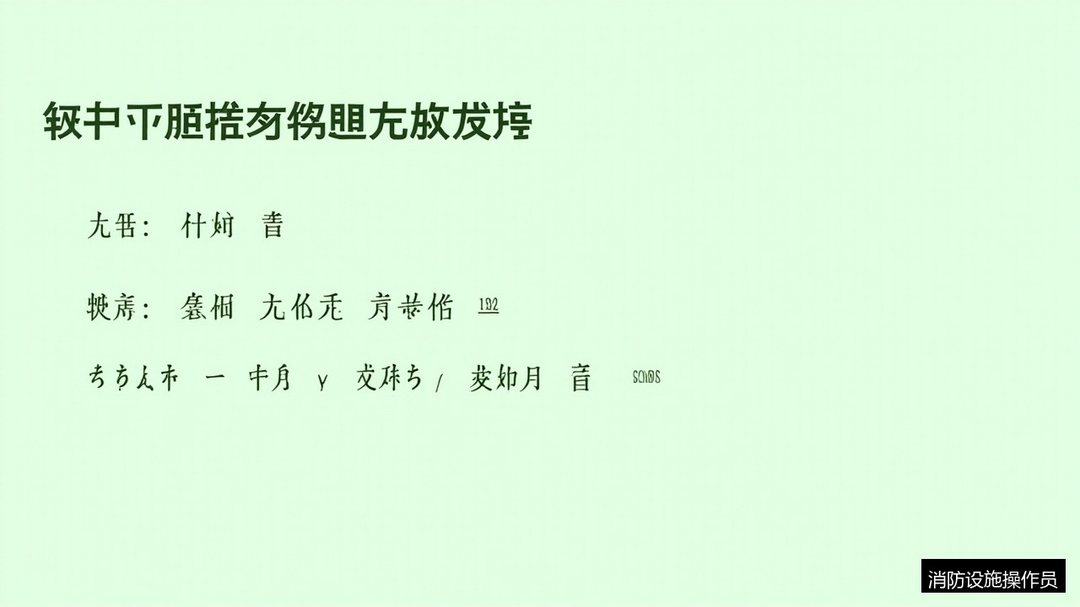中级消防设施操作员报考条件是什么?新疆新发展三条路径对照自查